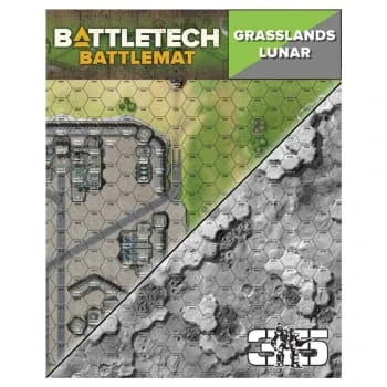 BattleTech: Battle Mat - Grasslands Lunar 3 BattleTech: Battle Mat - Grasslands Lunar