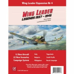 GMT Games Wing Leader: Legends 1937-1945