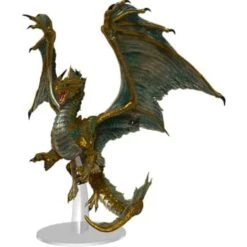 D&D Fantasy Miniatures: Icons Of The Realms: Premium Figure - Adult Bronze Dragon