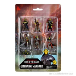 D&D Fantasy Miniatures: Icons Of The Realms - Githyanki Warband